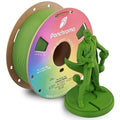 Panchroma PLA Jungle Green 3D Printer Filament, 1.75mm, 1kg Spool, Easy to Print, High Speed Printing, Tangle Free, AMS Compatible, Perfect for Toys, Decor, Miniatures, Models & Cosplay by Polymaker