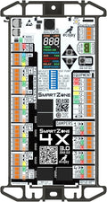 SmartZone-4X Control - 4 zone controller KIT w/Temp sensor - Universal Replacement for honeywell zoning panel truezone hz432 & more by ECOJAY