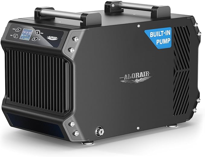 ALORAIR Crawlspace Dehumidifiers with Pump, 180 Pint Commercial Dehumidifier for Basements with Drain Hose, 2,300 Sq.Ft Auto Defrost Industry Crawl Spaces Dehumidifier by ALORAIRSOLUTIONSINC0J0DC