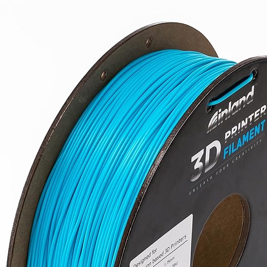 INLAND Micro Center PLA+ 3D Printing Filament 1.75mm - PLA Pro Dimensional Accuracy +/- 0.03 mm - 1kg Cardboard Spool (2.2 lbs) (1 Pack Light Blue, 1.75mm) - Image 5