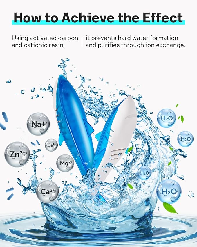 Leemone 6 Pack Humidifier Cleaner Shark, Demineralization Float Shark Compatible with All Humidifier and Fish Tank - Image 5