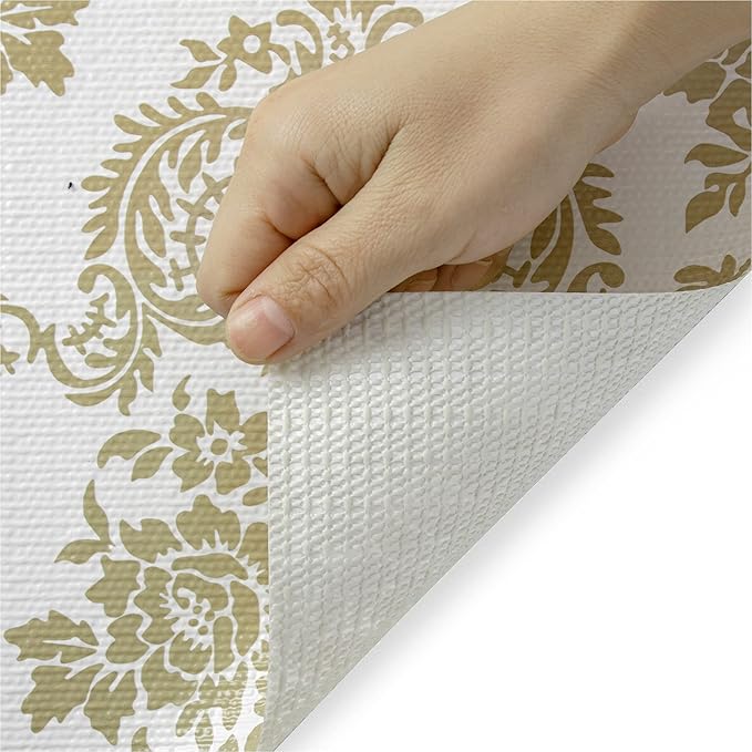 Shelf Liner Non Adhesive, 12 Inch x 50 Feet Cabinet Liners for Pantry Drawer Vanity, Drawer Liners Strong Grip Non Slip Waterproof, Shelf Liners for Kitchen Cabinets - Image 7