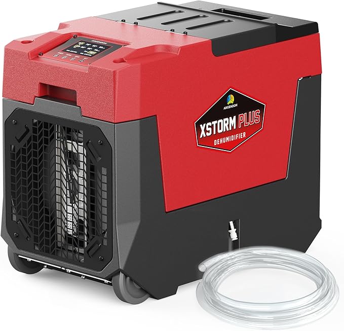 ARGENDON Commercial Dehumidifier with Pump 180PPD Dehumidifier Basement Suit for 2,300 Sq.Ft Space with Drain Hose for Crawl Spaces, Industry Use, Garage, Whole House, limited 5-Year-Warranty by Argendon