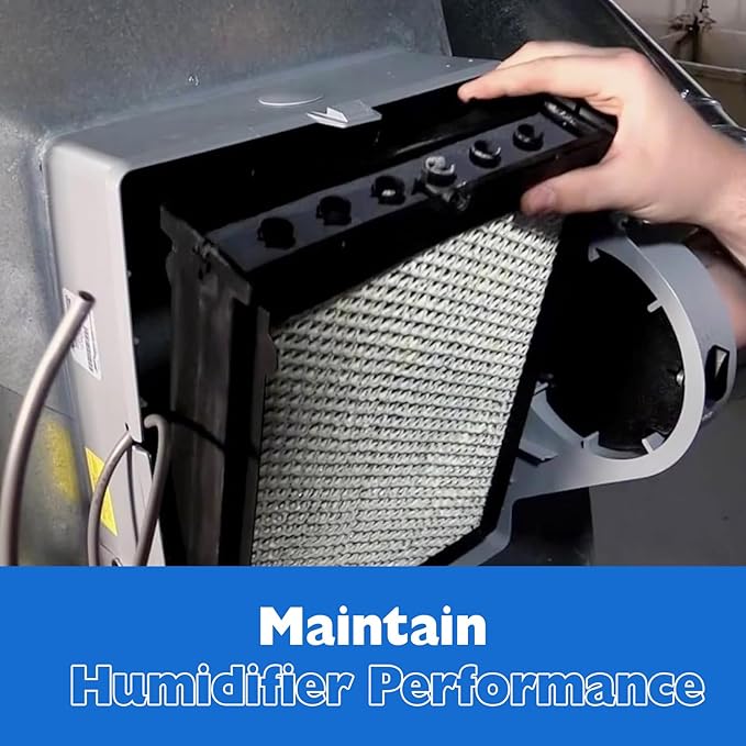 Enhon 3 Pcs Humidifier Maintenance Kit with Model No. 35 Filter Panel, All Aluminum Humidity System Replacement Filter Compatible with AprilAire 4839 Whole Home Humidifier Model 600, 600A,600M Parts - Image 5