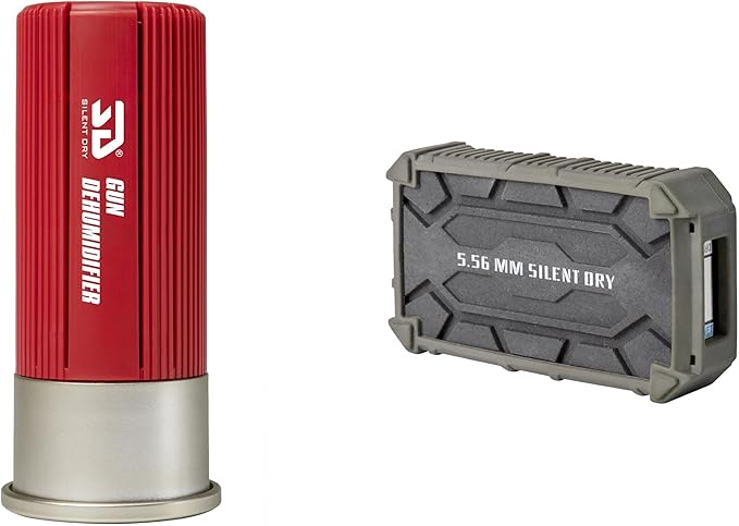 Gun Safe Dehumidifier with Protective Indicator Frame, Wireless, Reusable, Portable Dryer, Safe mini mold remover for Gun/Camera/Instrument, Pioneer and Shotgun J. by SDSILENTDRY