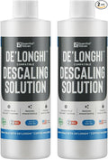 Essential Values Descaling Solution Compatible with De Longhi - Coffee Descaler - Coffee Maker Cleaner - Kettle, Espresso Machine Cleaning - 12 Month Supply 2-Pack by EssentialValues