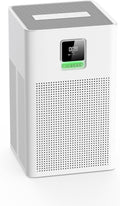 Air purifier for Home Bedroom Up to 1937ft², HEPA 13 Air Filter with Washable Coarse Filter for Pets Pollen Odor, Eco/Auto/Sleep Mode Air Purifier with Essential Oil Diffuser by xCREAS