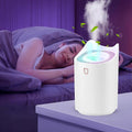 Blingbin Humidifiers for Bedroom, 3L Dual Nozzle Air Humidifiers for Home with Color Changing Night Light, Portable Quiet Cool Mist Humidifier for Baby Plant Office, 3 Mist Modes, Auto Shut Off by Blingbin