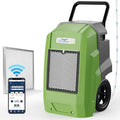 ALORAIR 180 Pints Commercial Dehumidifier with Pump Drain Hose, Smart Wi-Fi Dehumidifier for Large Basement, Industrial or Commercial Space, Smart Wi-Fi, 5 Years Limited Warranty by ALORAIRSOLUTIONSINC0J0DC