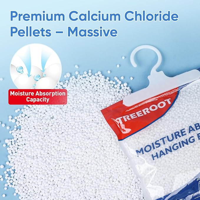 15 Pack Moisture Absorbers for Closet, 16OZ Hanging Closet Dehumidifier Bags, Hanging Humidity Absorber in Wardrobes, Kitchens and Bathrooms - Image 6