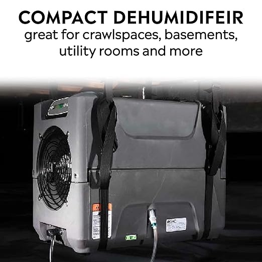 Dri-Eaz PHD 200 Commercial Dehumidifier with Pump, Industrial Dehumidifier (F515), Crawl Space and Basement Drying - Image 7