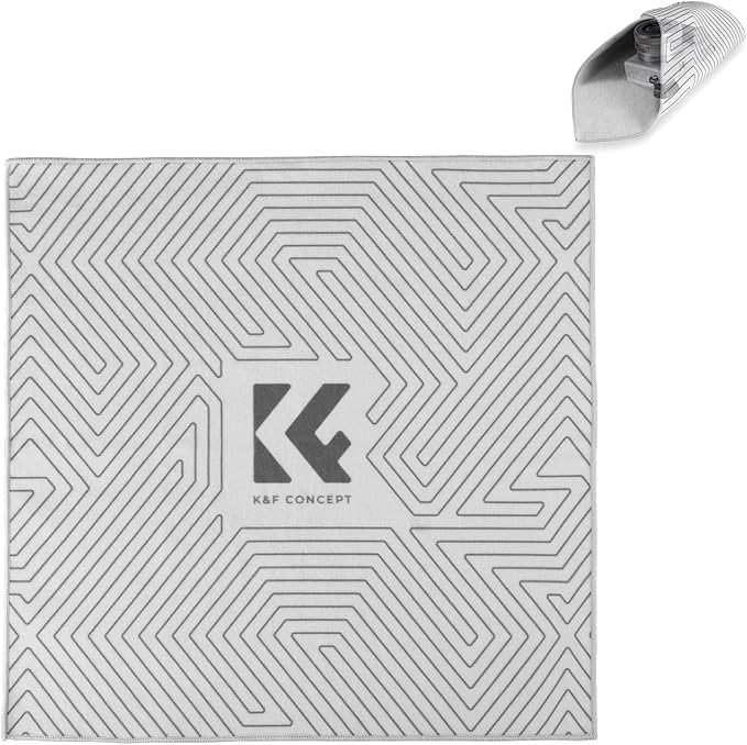 K&F CONCEPT Lens Camera Protective Wrap, Anti-scratch Lens protector, Magic Self-Adhesive Cloth Camera Wrap for Camera Lens/DSLR/Accessories by KFCONCEPT
