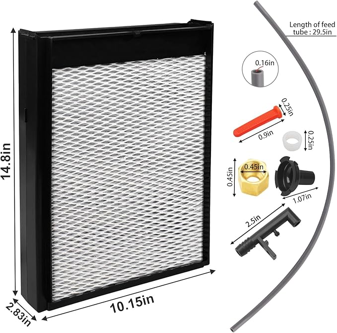 4837 Humidifier Maintenance Kit for Humidifier 560, 560A, 568 Whole-House Humidifier Filter, with Water Panel Model No. 35 Humidifier Replacement Parts - Image 2