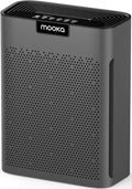 Air Purifiers for Home Large Room 2200 Ft² with Washable Filters, MOOKA H13 HEPA Air Purifier for Home Pets Bedroom with Fragrance, Air Cleaner for Smoke Dust Pollen Pets Hair Odor, KJ190 Grey by MOOKA