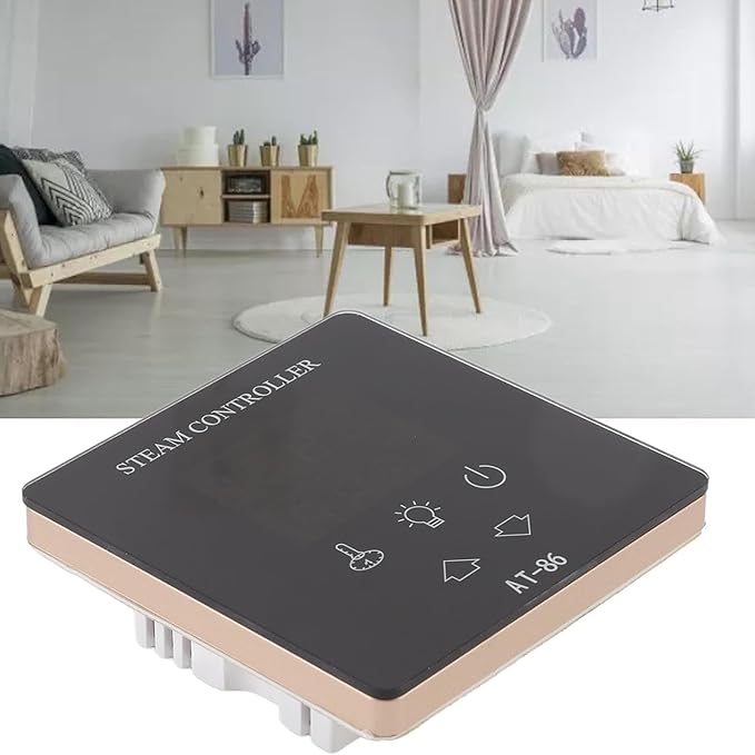 at Series steam Bath Generator AT-86 Controller, Sauna Heater Temperature Controller, Touch Screen Temperature Controller, Sauna Control Panel, Sauna Accessories - Image 8