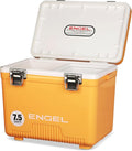 Engel UC7 7.5qt Leak-Proof, Air Tight, Drybox Cooler and Small Hard Shell Lunchbox for Men and Women by ENGEL