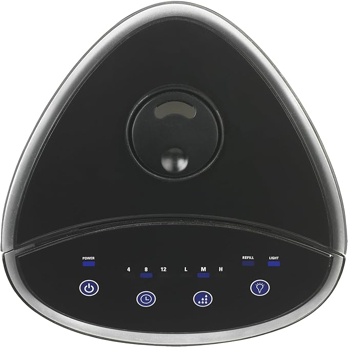 Pure Guardian Ultrasonic Cool Mist Humidifier, 100 Hour Run Time, 1.5 Gallon Tank, 440 Sq. Ft. Coverage, Medium Rooms, Quiet, Filter Free, Black, H3200BAR - Image 9