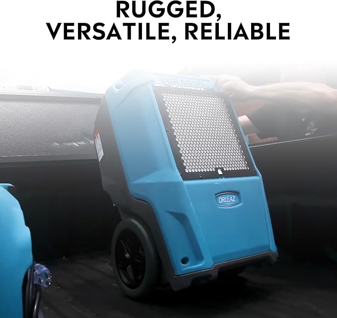 Dri-Eaz LGR 6000Li Commercial Dehumidifier with Pump, Portable Industrial Dehumidifier (F600) - Image 4