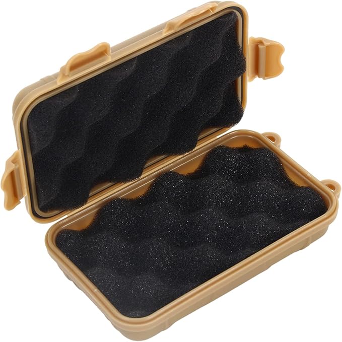 GOTOTOP 3Pcs Outdoor Survival Box, Container Storage Case Plastic Shockproof Boxes Survival Airtight Case 3 Assorted Colors 4.88'' x 2.93'' x 1.37'' - Image 6