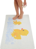 Anti Slip Shower Mat - Non Slip Shower Mats for Inside Shower - Large 47x24 Loofah Shower Floor Mat Non Slip - Bath Mat for Shower - Secure Mat Without Suction Cups (47x24 Duck) by ENKOSI