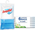DampRid Fresh Scent Hanging Moisture Absorber, 15.4 oz., 6 Pack - Eliminates Musty Odors for Fresher, Cleaner Air, Ideal Moisture Absorbers for Closet, 10% More Moisture Absorbing Power* by DampRid