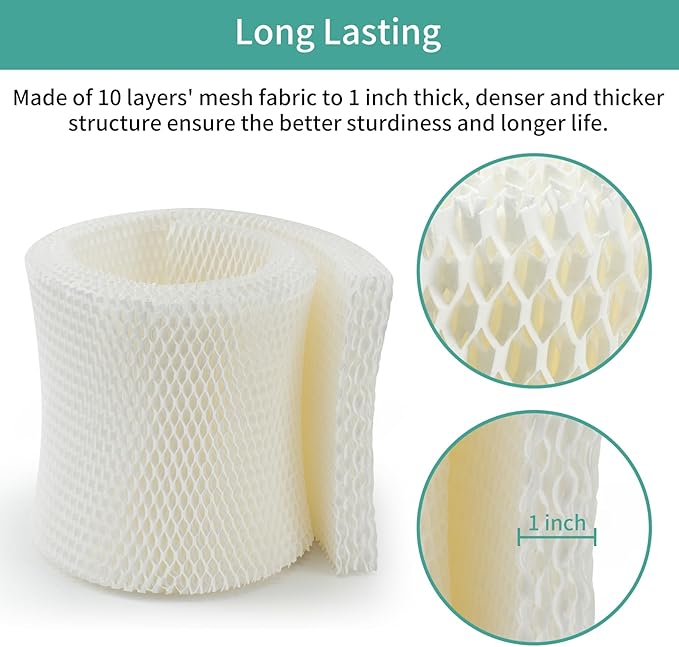 MAF1 Humidifier Filter Compatible with Aircare MA1201, MA0950, MA1200, Kenmore 14906,32-14906, 42-14906, Replace Aircare MA1201 Filter, Kenmore Humidifier Filters 14906, 2 Packs - Image 4
