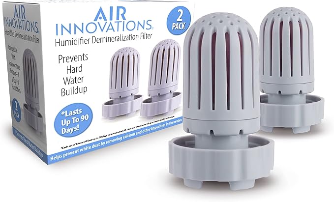 Air Innovations HUMIDIF Humidifier Demineralization Filters-Plastic-Set of 2, Silver by Air+Innovations