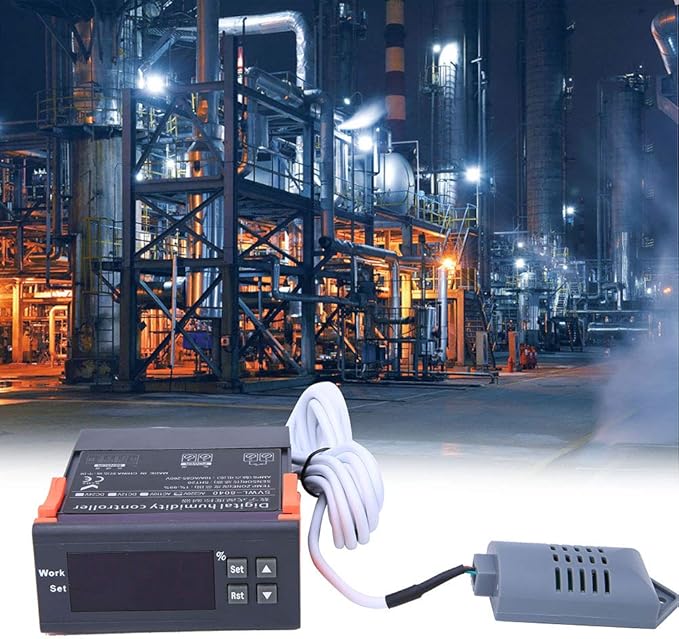 Oumefar AC 220V Digital Air Humidity Controller Range 1%-99% RH High Precision HM-40 Type Sensor Humidity Regulator for Measuring Air Humidity - Image 9