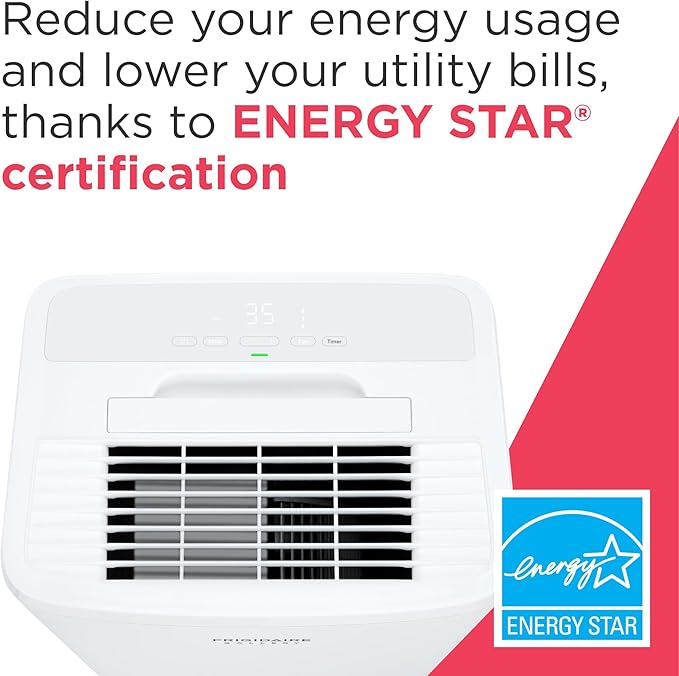 Frigidaire Gallery 2-in-1 50-Pint Portable Dehumidifier with Wi-Fi, Energy Star Certification & Air Quality Monitoring for Medium/Large Rooms & Basements, Custom Humidity Control, Auto Shut Off, White - Image 10