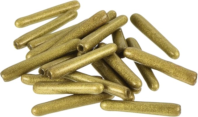 uxcell 20pcs Rubber End Caps 3/64"(1.3mm) ID Vinyl Round Tube Bolt Cap Cover Thread Protectors Gold - Image 4
