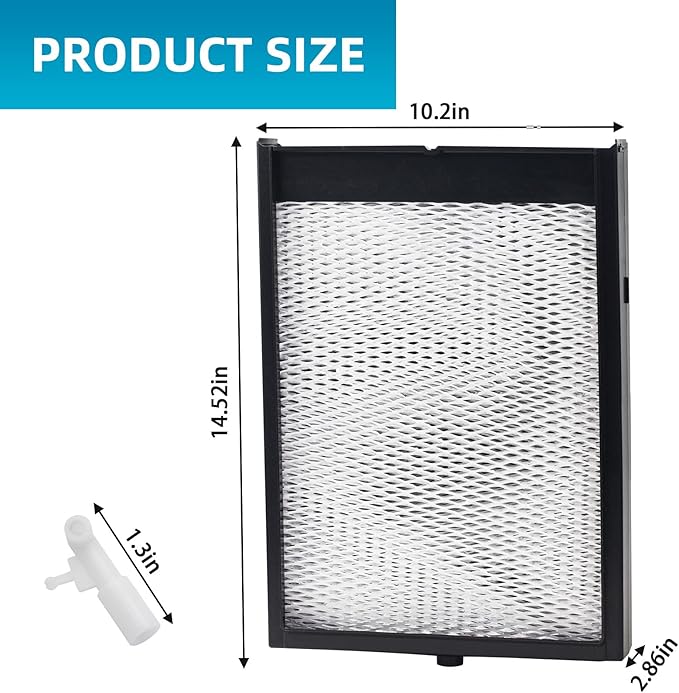 H735EZ1A Water Panel Humidifier Replacement Filter, Humidifier Filter Kit, for AprilAire WholeHouse Humidifier Models (700, 700A, and 700M) - Image 2