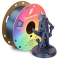 Polymaker Panchroma Blue Color Changing PLA, 1.75mm, 1KG, Glitter Starlight Twilight 3D Printer Filament, Hides Layer Lines, Easy to Print, Tangle Free, AMS Compatible, Works with Most FDM Printers by Polymaker