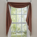 Sturbridge Wine Fishtail Swag 145" X 25" by ParkDesigns