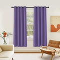 NICETOWN Room Darkening Curtain for Living Room - Energy Saving Thermal Insulated Grommet Room Darkening Curtain/Drape for Bedroom (1 Panel, 46 by 72, Lilac Purple) by NICETOWN