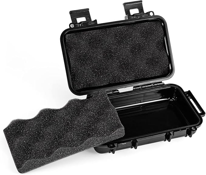 Ejoyous Waterproof Dry Storage Box, Waterproof Box Plastic Survival Container Shockproof Dry Storage Case with 2 U Shape Buckle for Fishing Camping Hiking - Image 6