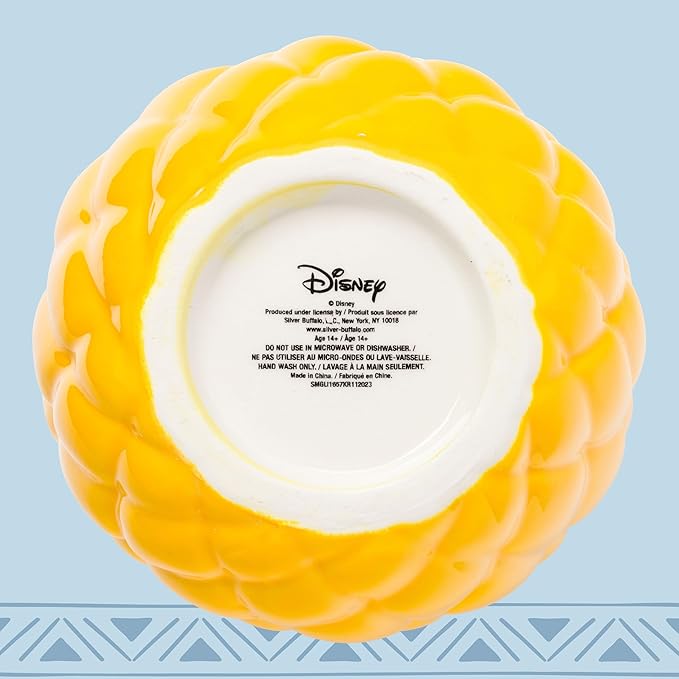 Silver Buffalo Disney Lilo and Stitch Pineapple Tropical 3D Sculpted Ceramic Cookie Snack Candy Jar (Medium) - Image 9