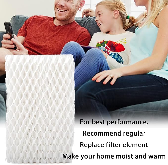 HIFROM 10Pack WF813 Humidifier Wick Filter Replacement Compatible with ReliOn RCM-832 RCM-832N ProCare PCWF813 PCWF-813 Equate EQWF813 EQ-2119-UL Cool Mist Humidifier Filter - Image 6
