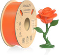 Creality Hyper ABS Filament, Official 3D Printer Filament ABS 1.75mm for High-Speed Printing Convenient Open Printing Material, 1kg(2.2lbs) Spool Fit Most 3D Printer (Orange) by Creality