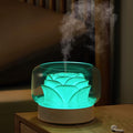 Diffusers for Essential Oils Large Room: SEVEYEE 500ml Aromatherapy Diffuser for Home Bedroom - Big Capacity Running 24 Hours Waterless Auto Off with 7 Colors Lights - White by SEVEYEE