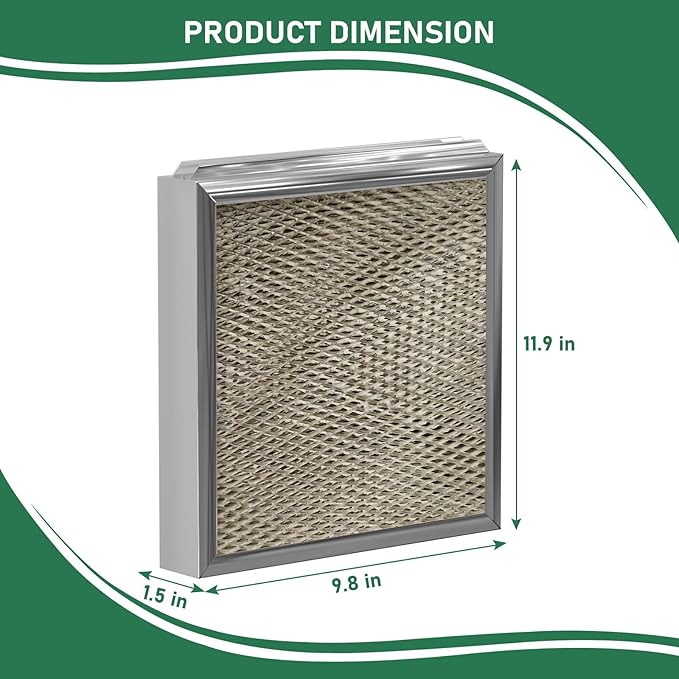 Carmerny 990-13 Humidifier Vapor Water Pad Filter Compatible with GeneralAire 990-13 G13 Humidifier Replacement Evaporator Pad Media Filter for Models 709 990 1040 1042 1137 SL16, GFI #7002, 3-Pack - Image 5