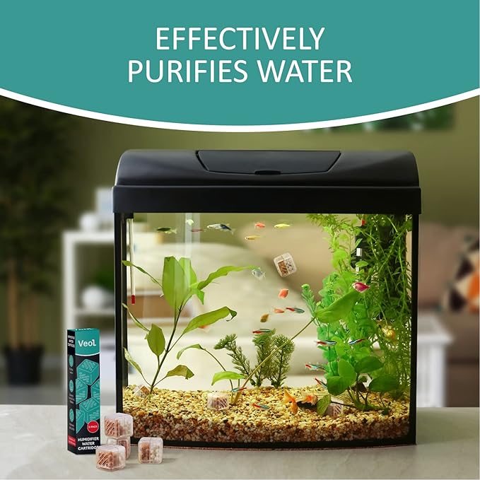 Humidifier Cartridge Cleaner, Universal, Compatible with LEVOIT, Dreo, Vicks and Other, Demineralization Cartridge for Humidifier, Fish Tank & Humidifier Treatment (Pack of 5) - Image 7