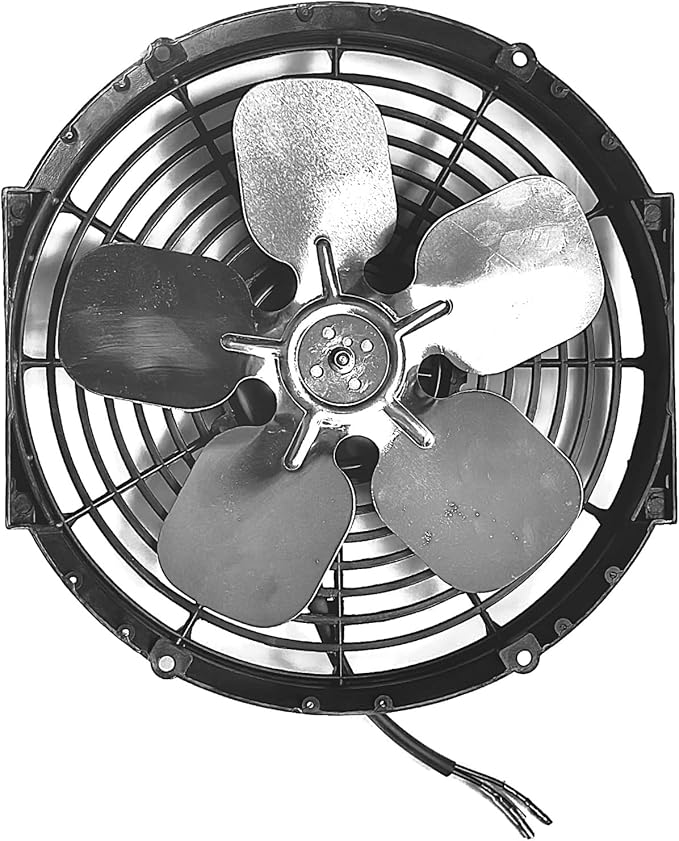 Amtrak Solar Powerful Attic Exhaust Fan Quietly Cools your House Ventilates your house, garage or RV and protects against moisture build-up (12" Fan 10" Blade Only) by AmtrakSolar