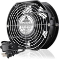 GDSTIME Axial Fan 17251, 110V 120V AC 172mm x 150mm x 51mm Dual Ball Bearing High Speed for DIY Cooling Ventilation Exhaust Projects by GDSTIME