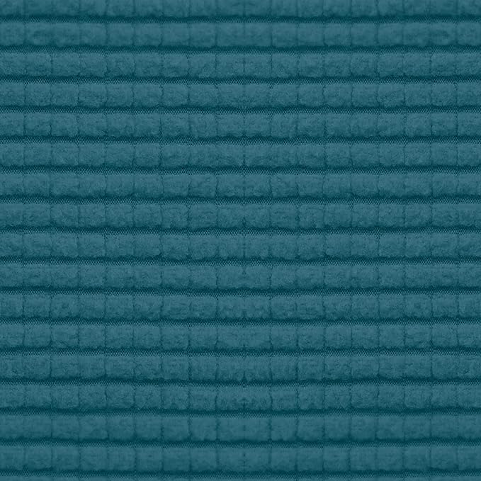 Easy-Going Stretch Individual Loveseat Couch Cushion Cover Sofa Cushion Furniture Protector Sofa slipcover Soft Flexibility with Elastic Bottom (2-Piece Loveseat Cushion Cover, Peacock Blue) - Image 7