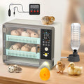 Incubators for Hatching Eggs, 24 Egg Incubator, Automatic Turning with Temperature & Humidity Control, Temp Display, for Chicken Duck Quail Goose Pigeon by WelcometoProshine