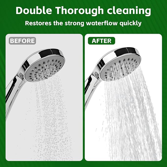 Shower Head Cleaner Tool Set, Multi-Size Shower Head Cleaning Brush for Small Hole Anti-Clogging Nozzle with Storage Boxes, Picks Fitting Nozzle Unclogger for Household Bathroom (30 Pcs) - Image 3