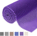 Shelf Liner Drawer Liner Non-Slip Mat Shelves Liners 12" X6.5’ Grid Pattern PVC Non-Adhesive Grip Liner Anti-Slip Mat for Kitchen Cabinets Wire Shelving Pantry Dresser Refrigerator (Purple) by L7HWDP