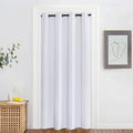 NICETOWN Room Darkening Greyish White Curtain for Bedroom - Grommet Privacy Light & Sound Reducing Window Treatment Doorway Curtain & Drape for Living Room (1 Panel, W52 x L78) by NICETOWN