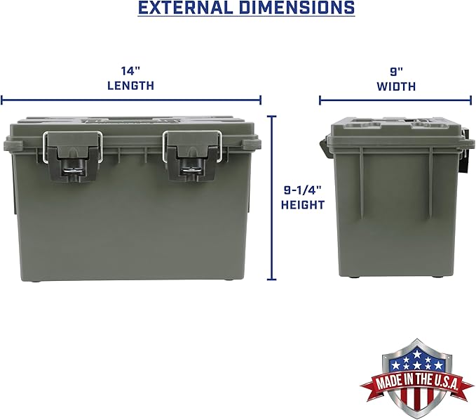 Sheffield 12765 XL Storage Bins With Lids, 4-Pack Stackable Storage Bins, Made in USA, Lockable and Water-Resistant Containers with Lids, Plastic Containers for Home, Classroom, and Dorm - Image 3