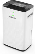 HOGARLABS 50 Pint Dehumidifiers for Home and Basements, with 3 Working Modes, Overflow Protection, and Auto Shut off Restart. Ultra Silent Dehumidifier with Drain Hose and Digital Control Panel. by HOGARLABS
